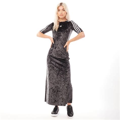 adidas velvet vibes zwart|adidas Original Velvet Vibes Long Tee Dress (Womens) (Black, M).